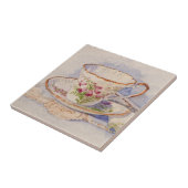 Teacup 5316 auf Spitze Fliese (Seite)
