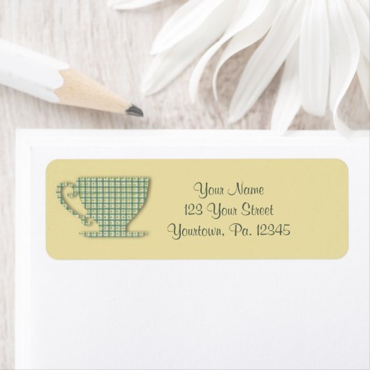 Teacup Address Label (Insitu)