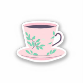Teacup Aufkleber