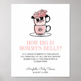 Teacup & Blume Babydusche Mommy's Bly Game Poster
