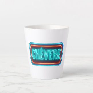 Teacup Chevere Neon Design Milchtasse