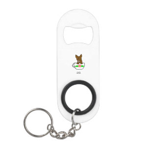 Teacup Chihuahua Mini Bottle Opener Schlüsselanhän Flaschenöffner