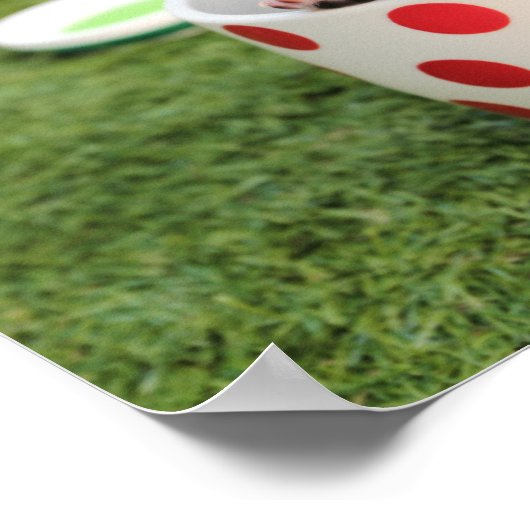 Teacup Chihuahua Puppy Poster (Ecke)