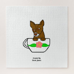 Teacup Chihuahua Puzzle 20 Zoll X 20 Zoll