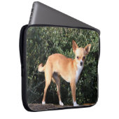 Teacup-Chihuahua-Welpe Laptopschutzhülle (Vorne Rechts)