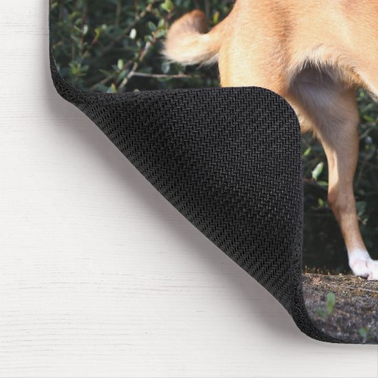 Teacup-Chihuahua-Welpe Mousepad (Ecke)