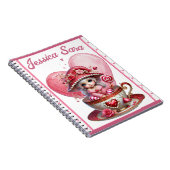 Teacup Cuties Notizblock (Rechte Seite)