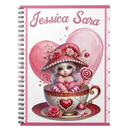 Teacup Cuties Notizblock (Vorderseite)