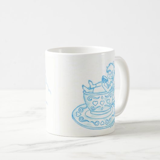 Teacup-Engels-Tasse Kaffeetasse (VorderseiteRechts)