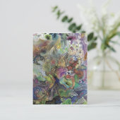Teacup Garden*** Postkarte (Stehend Vorderseite)