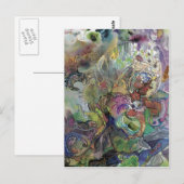 Teacup Garden*** Postkarte (Vorne/Hinten)