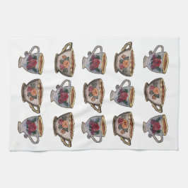 Teacup-Geschirrtuch Küchentuch