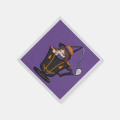 Teacup Hexe Serviette (Ecke)