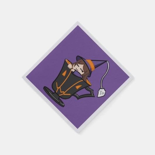 Teacup Hexe Serviette (Ecke)