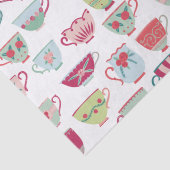 Teacup-Muster Seidenpapier (Detail)