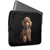 Teacup Poodle 2 Laptopschutzhülle (Vorne Rechts)