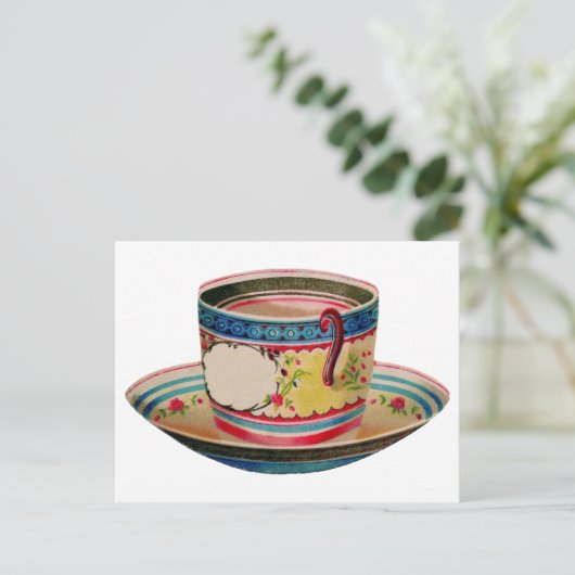 TEACUP POSTKARTE (Stehend Vorderseite)