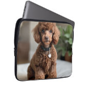 Teacup-Pudel 2 Laptopschutzhülle (Vorne Rechts)