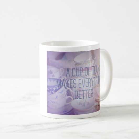 Teacup Quote Tasse (VorderseiteRechts)