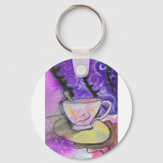 Teacup Schlüsselanhänger (Vorderseite)