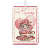 Teacup Süsse Autolufterfrischer (Rückseite)