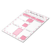 Teacup-Süssen _ Arzneimitteldatenerfassung Notizblock (angewinkelt)