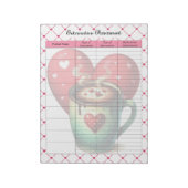 Teacup-Süssen — Interventionsbewertung Notizblock (Rotiert)