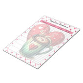 Teacup-Süssen — Interventionsbewertung Notizblock (angewinkelt)