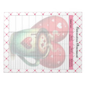 Teacup-Süssen — Interventionsbewertung Notizblock (Vorderseite)