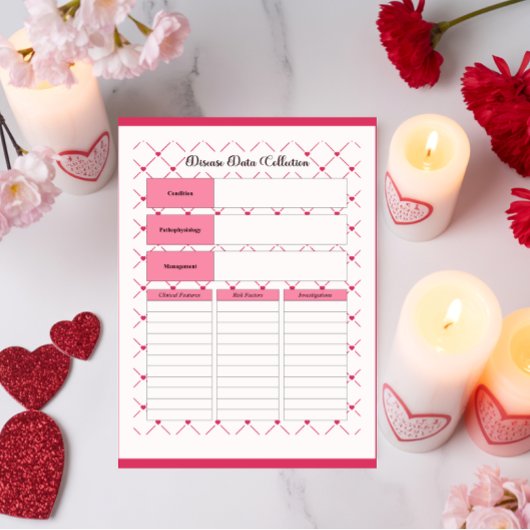 Teacup-Süssen _ Krankheitsdatenerfassung Notizblock