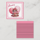 Teacup Süssen Mitteilungskarte (Vorne/Hinten)