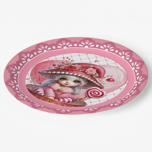 Teacup Süssen Pappteller (Schrägansicht)