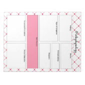 Teacup-Süssen _ Pathophysiologie-Vorlage Notizblock (Vorderseite)