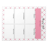 Teacup-Süssen _ Pflegefähigkeiten Notizblock (Vorderseite)