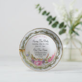 Teacup Tea Party Einladung (Stehend Vorderseite)