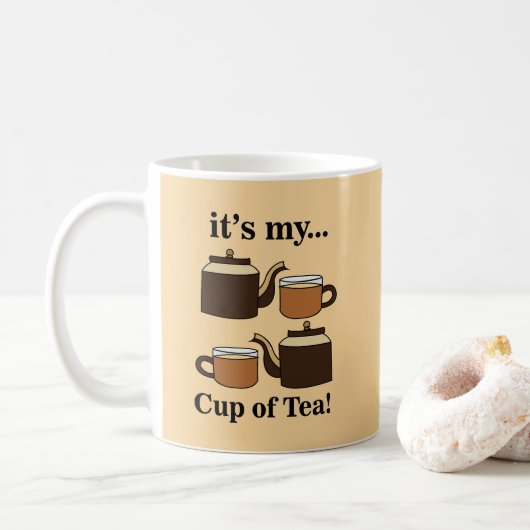 Teacup Teapot  Kaffeetasse (Mit Donut)