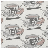 Teacup und Untertasse Stoff (Muster)