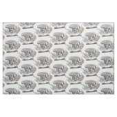 Teacup und Untertasse Stoff (Fat Quarter (45,7 x 55,9 cm))