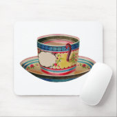 Teacup Vintag Mousepad (Mit Mouse)