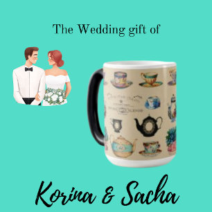 Teacup Vintag Retro-Werbung Tasse