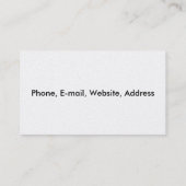 TEACUP VON STIEFMÜTTERCHEN ZOLLKARTEN VISITENKARTE (Rückseite)