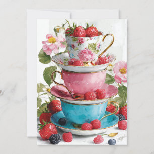 Teacup Whimsy   Spielender Charme Einladung