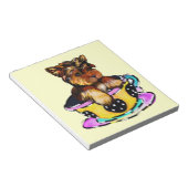 TEACUP YORKIE POO NOTIZBLOCK (angewinkelt)
