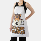 Teacup Yorkie Welpe  Schürze (InSitu)