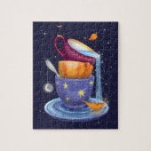 Teacups fallen Whimsical Jigsaw Puzzle (Vertikal)