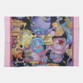 Teacups und Teekannen Küchentuch (Horizontal)