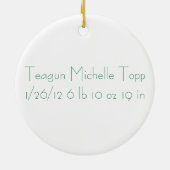 Teagun Keramik Ornament (Hinten)
