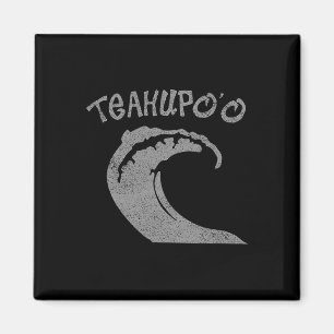 Teahupoo Surf Vintage Surfen  Magnet