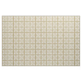 Teak Acorn und Leaf Tile Design Stoff (Fat Quarter (45,7 x 55,9 cm))