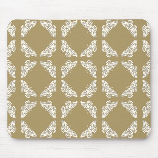 Teak Arts and Crafts Schmetterlinge Mousepad (Vorne)